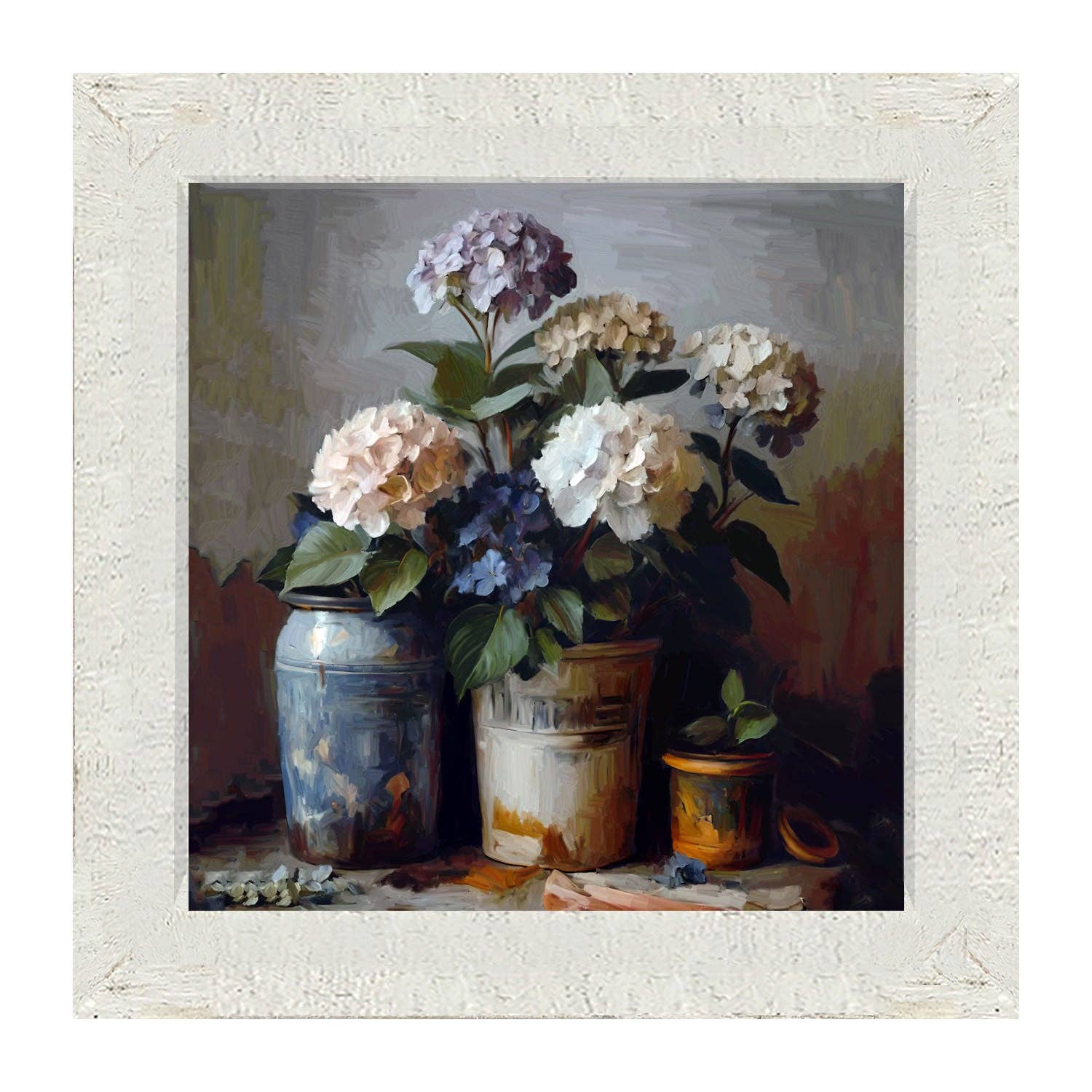 Rustic Hydrangeas
