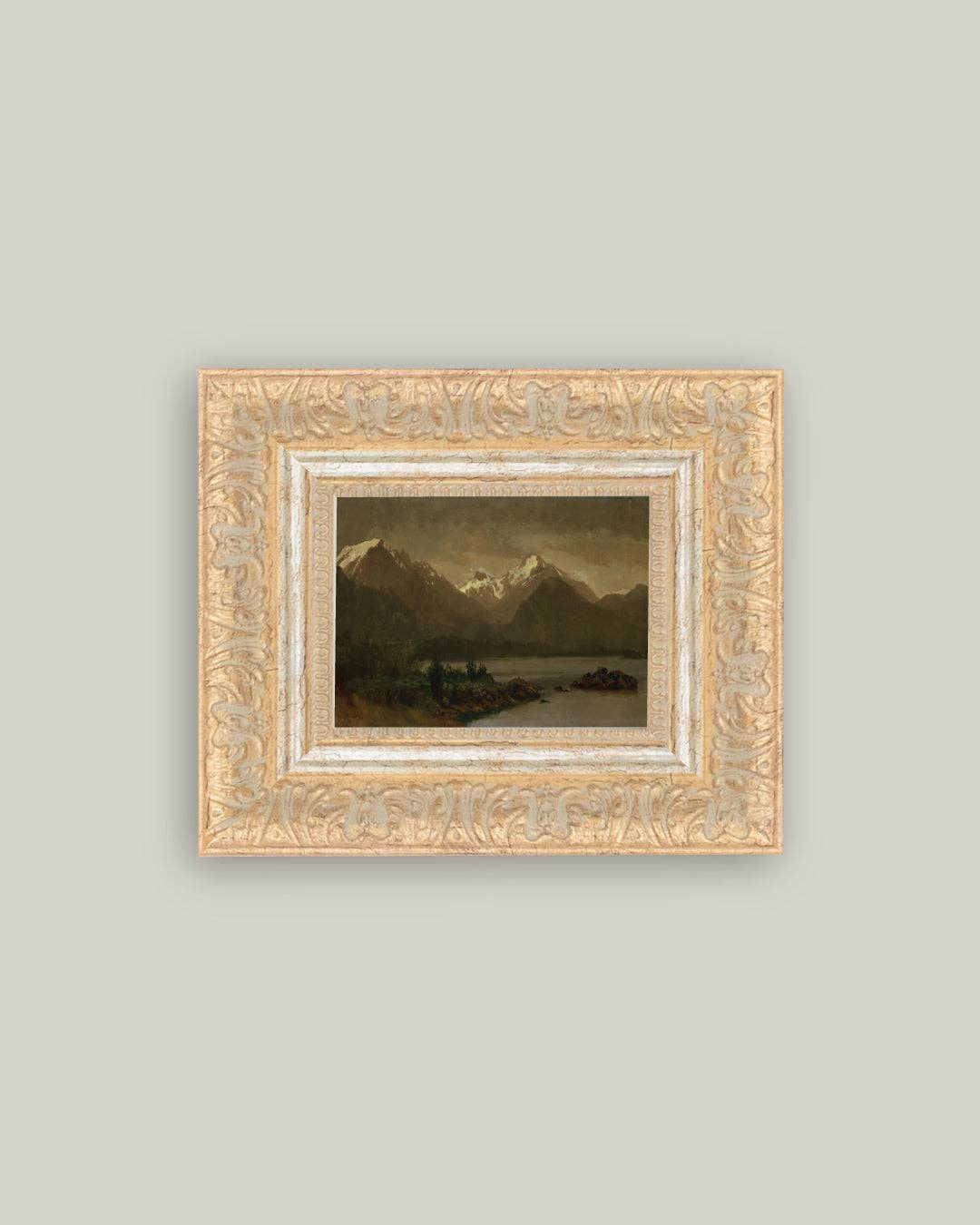 Mountains and Lake