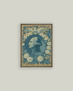 Portrait Wreathed in Blue