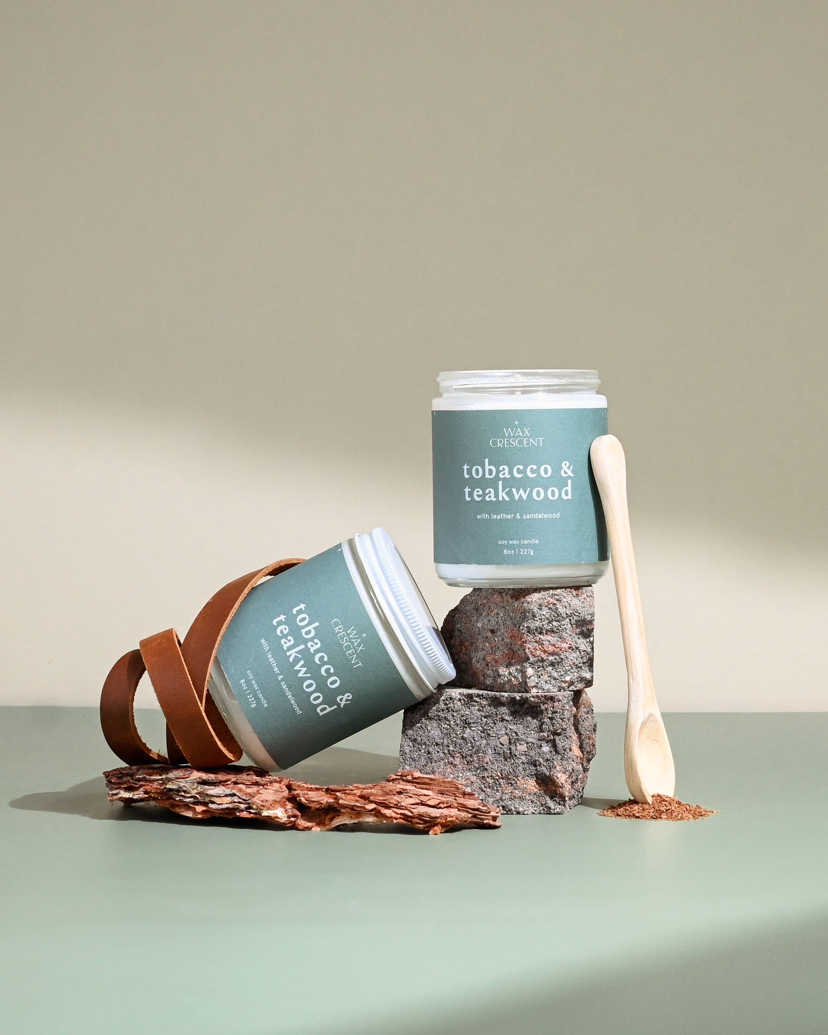 Tobacco & Teakwood Soy Wax Candle