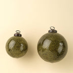 Glitter Ball Moss Orn.