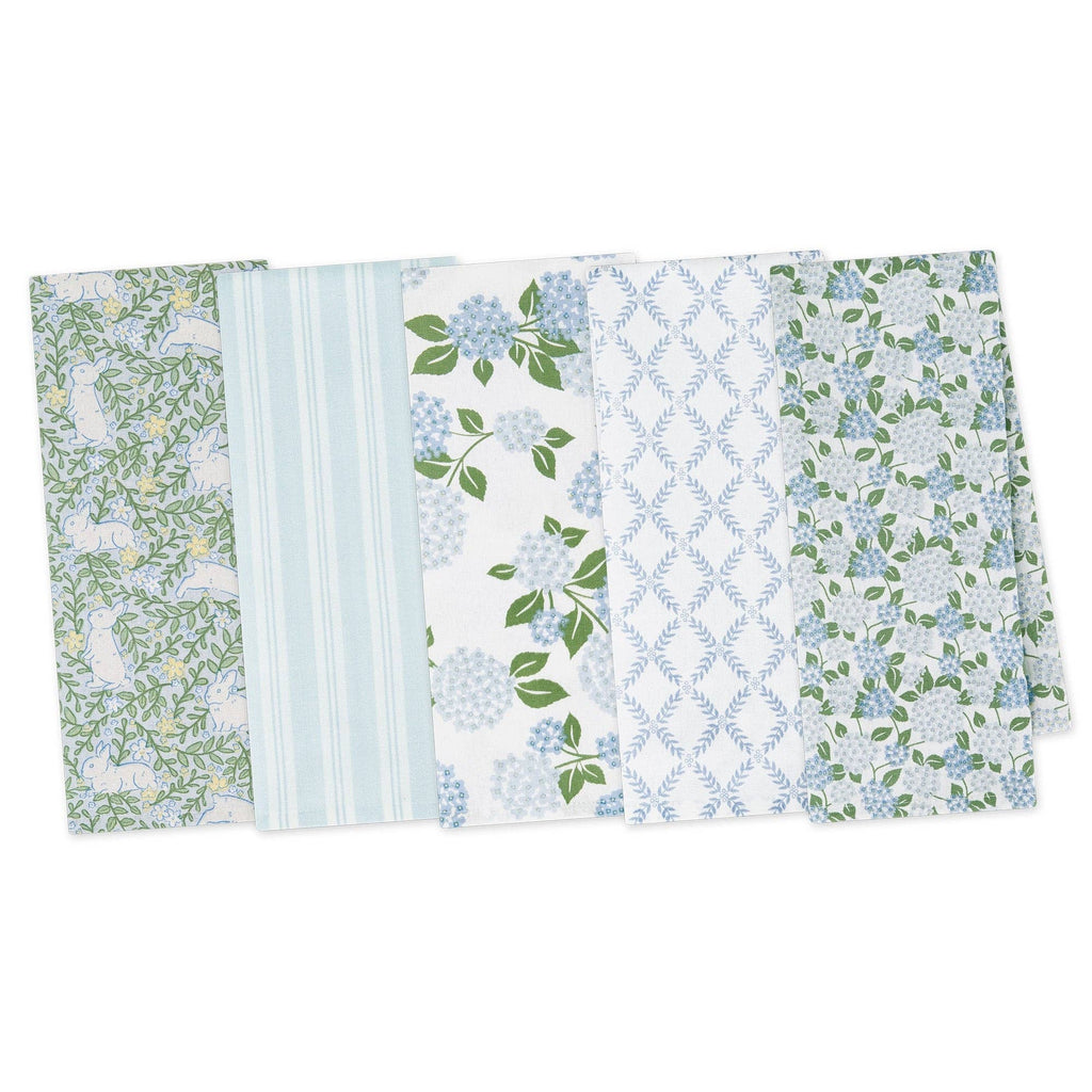Hydrangea Garden Dishtowels Asst.