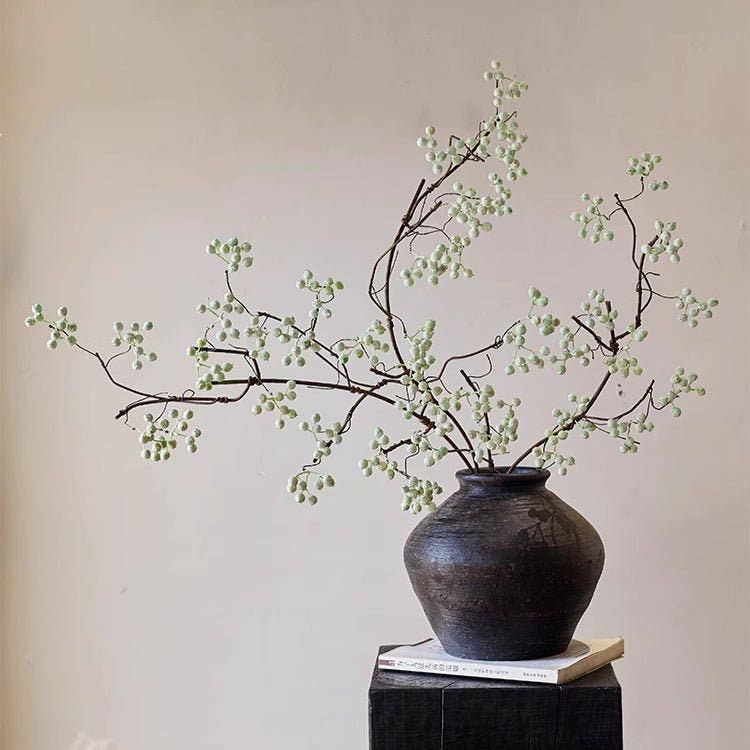 Zen Style Light Green Berry Stem 37.8"