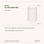 Linen Cotton Oasis - 19oz