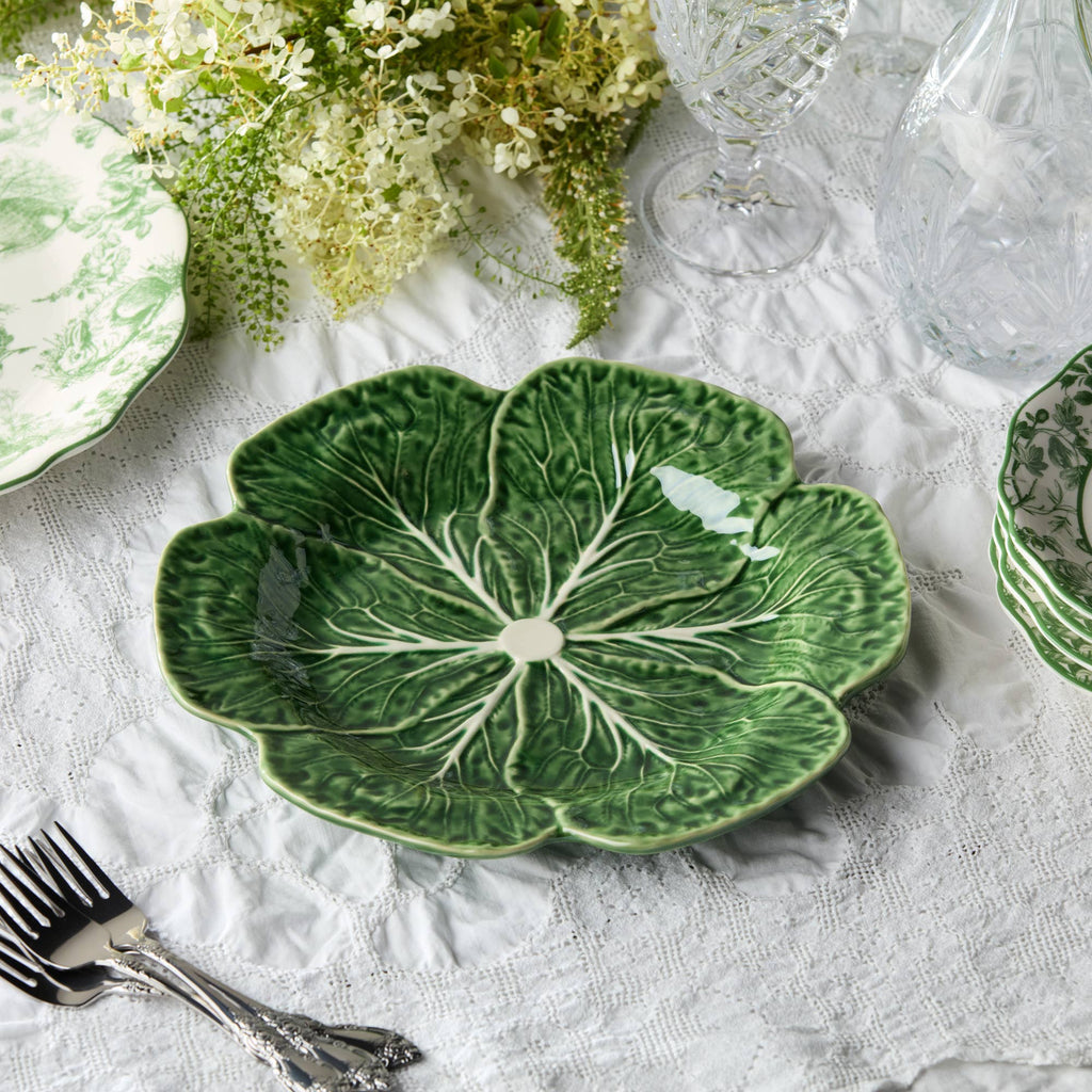 Le Jardin Cabbage Dinner Plate 11in