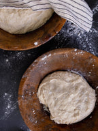 Found Dough Bowl Natural Med