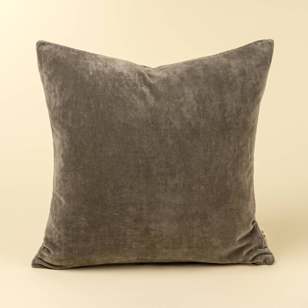 20x20 Vera Luxe Velvet Pillow, Cypress