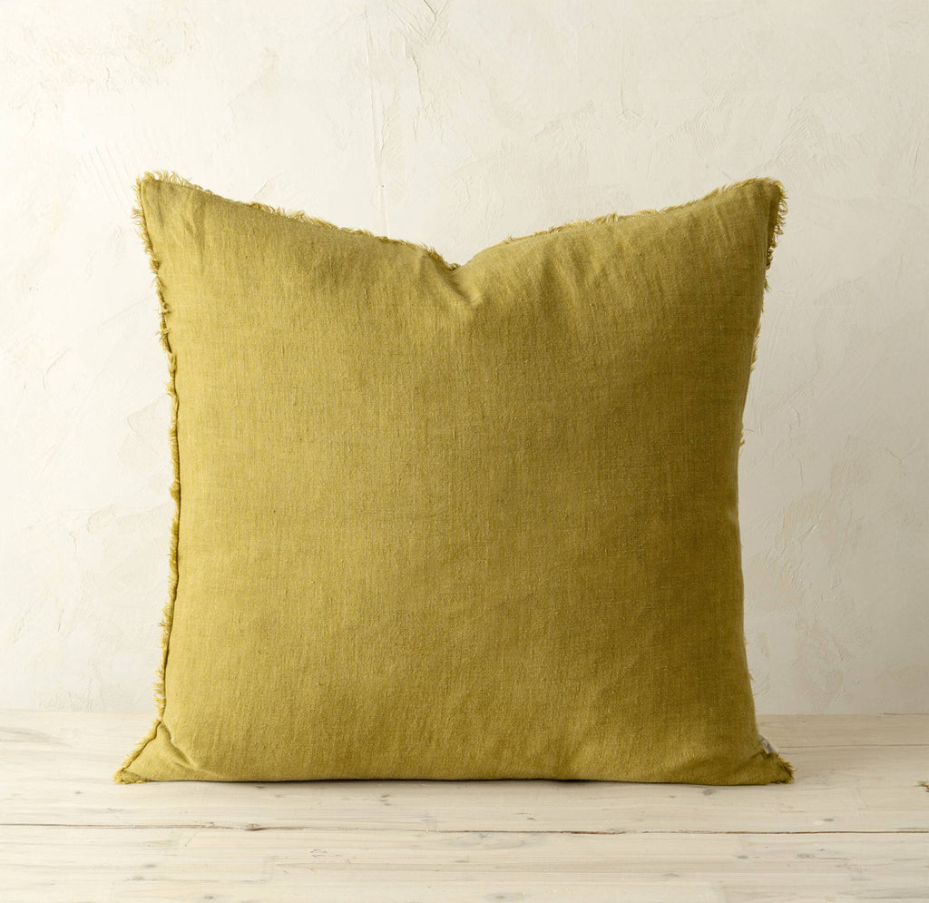 20x20 Lina Linen Pillow - Cumin