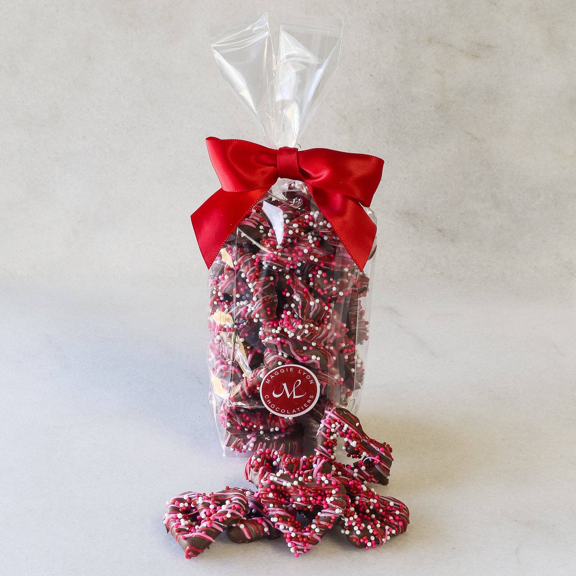 Valentine's 5oz Milk Chocolate Covered Heart Shaped Pretzel