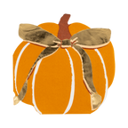 Harvest Pumpkin Shaped Paper Napkins
