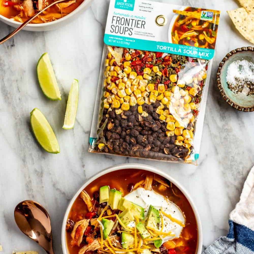 South of the Border Tortilla Soup