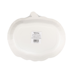 Cream Pumpkin Shaped Plate