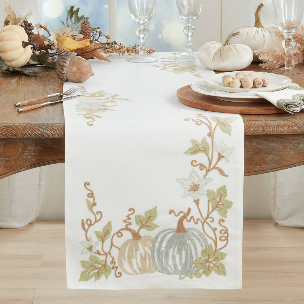 Pumpkins Design Table Runner