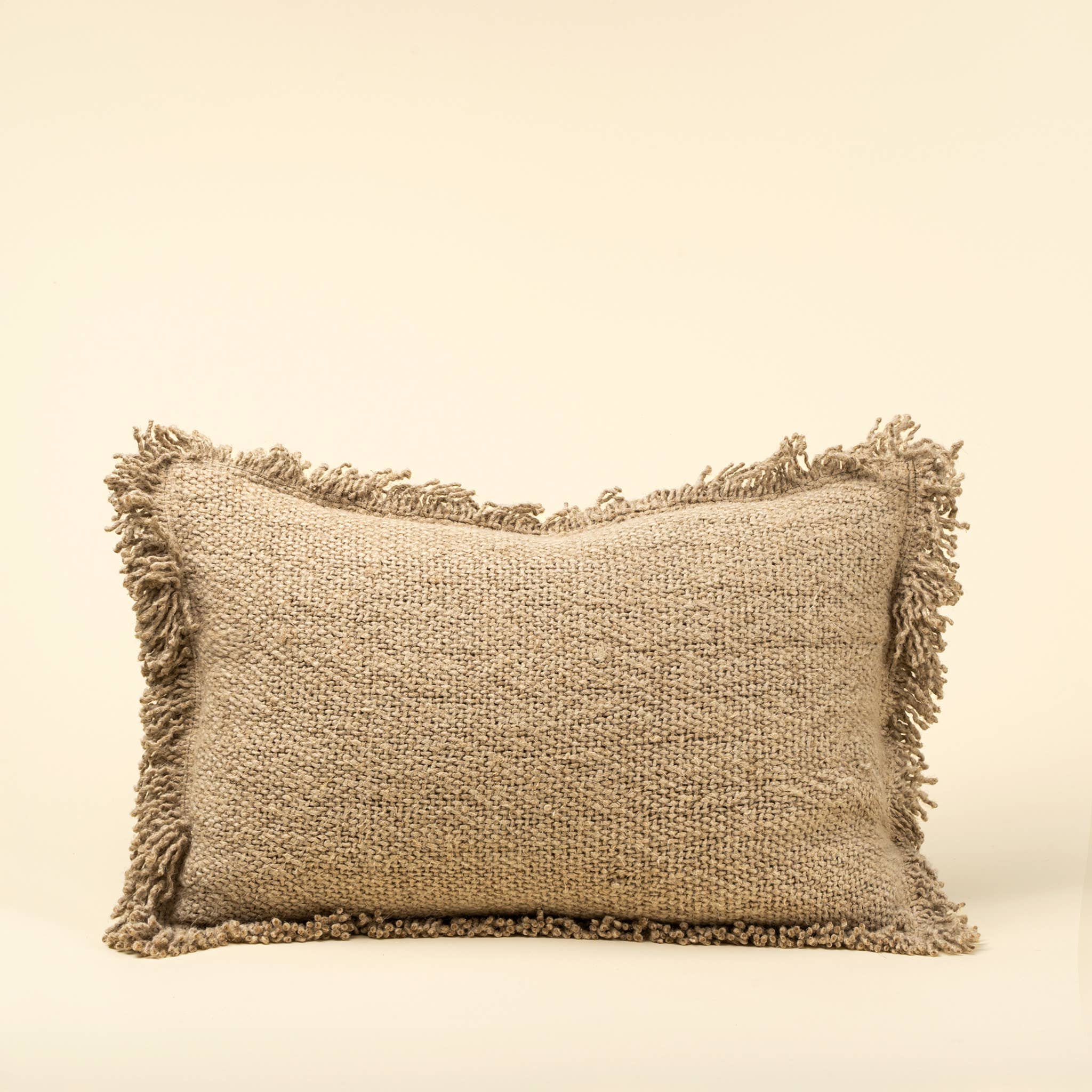 16x24 Linen Fringe Pillow