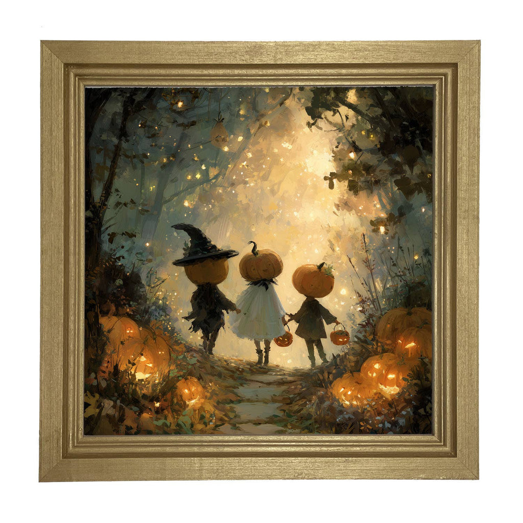 Halloween Friends - Trio of Trick or Treaters