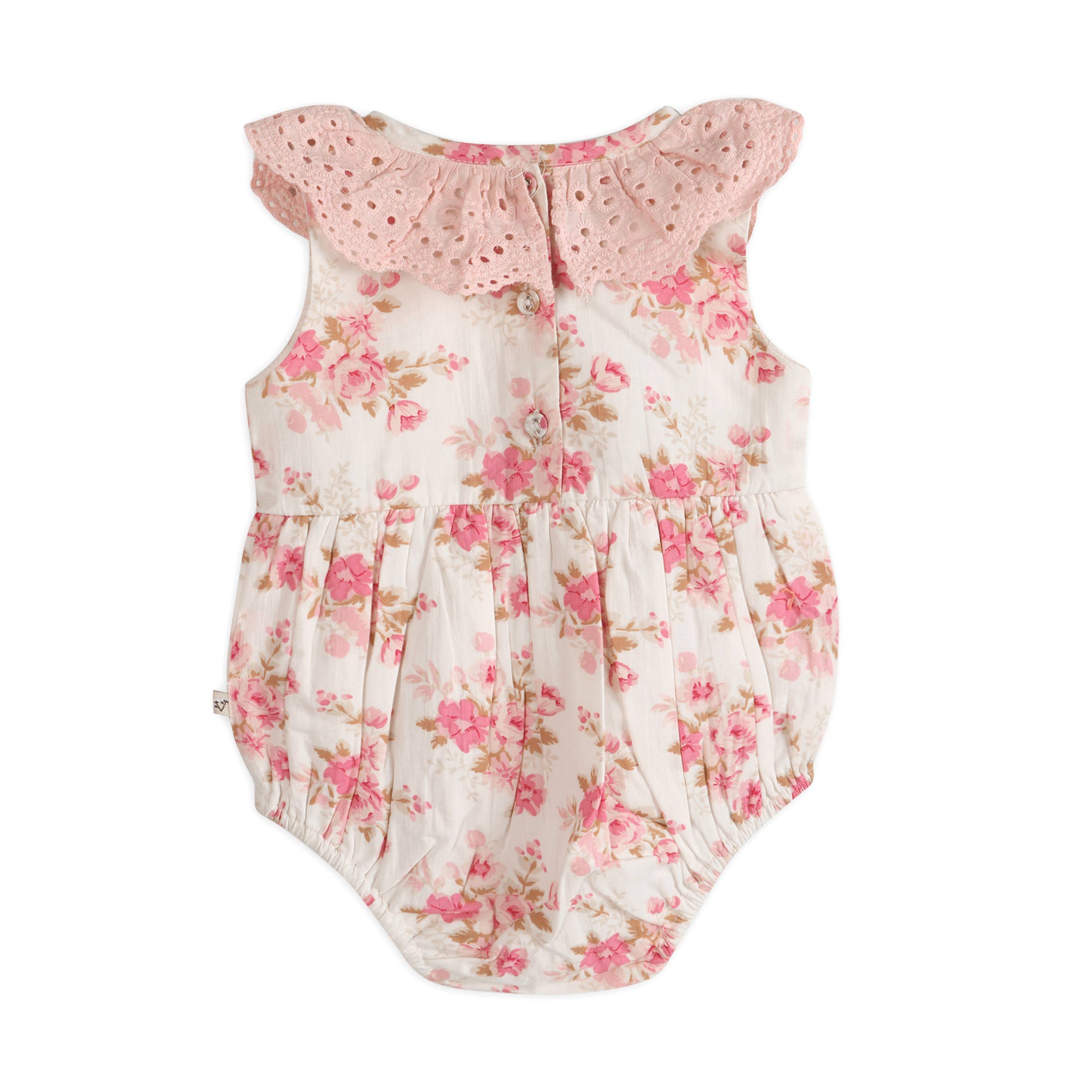Nova Floral Baby Romper + Headband