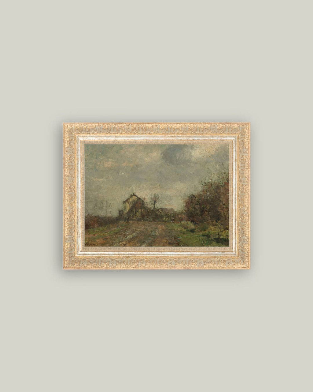 Wedeler Au Framed
