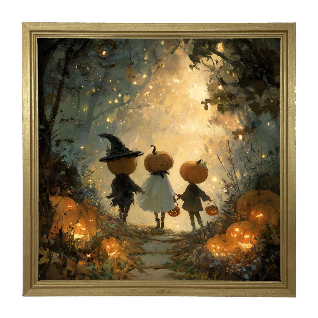Halloween Friends - Trio of Trick or Treaters