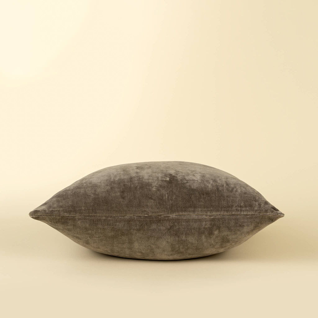 20x20 Vera Luxe Velvet Pillow, Cypress