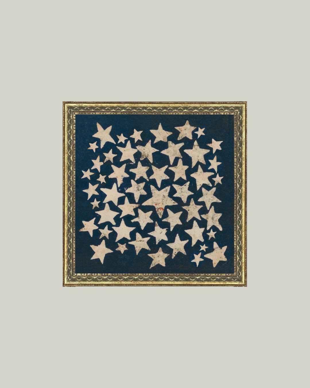 Stars Framed Antique Art