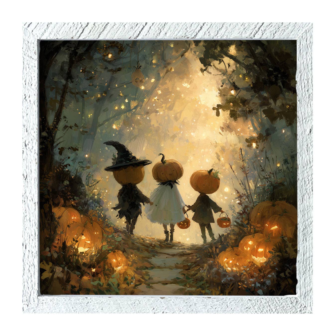 Halloween Friends - Trio of Trick or Treaters
