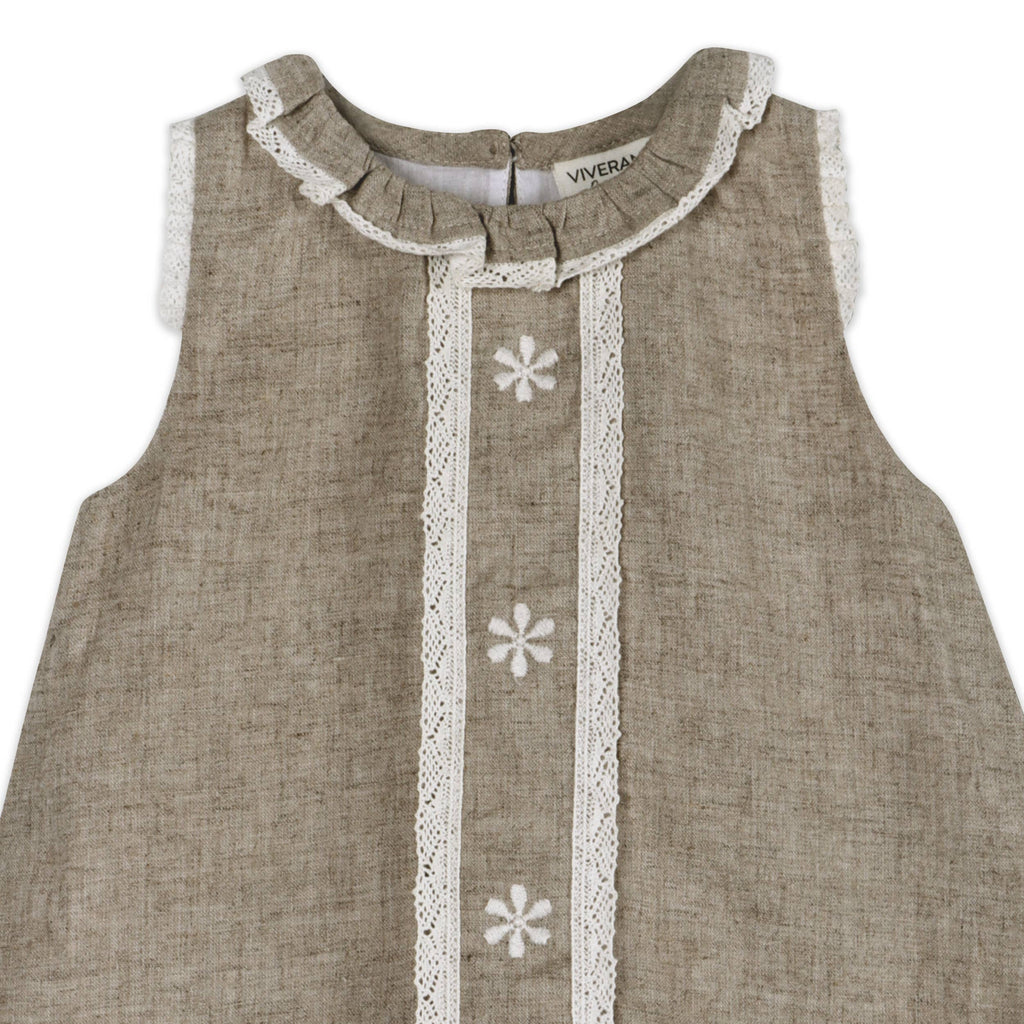 Kate Floral Embroidered Baby Dress