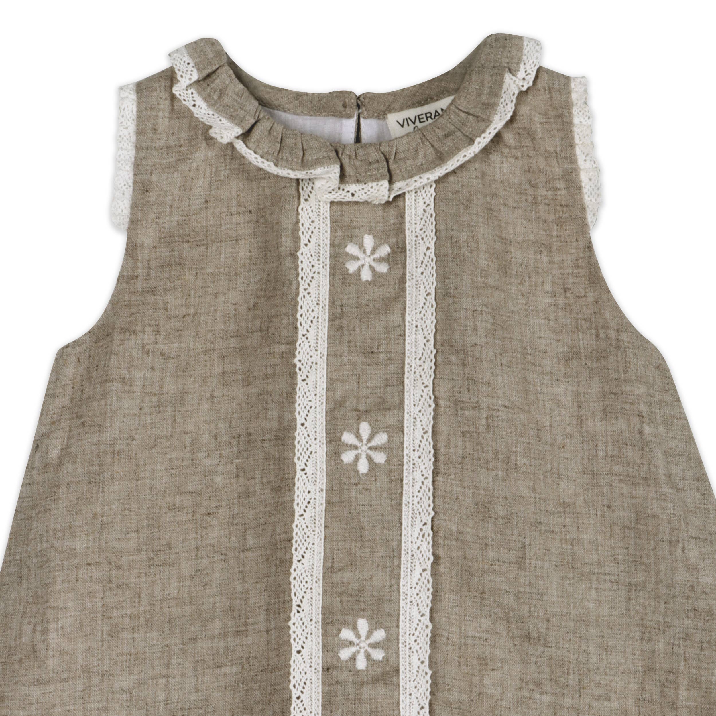 Kate Floral Embroidered Baby Dress