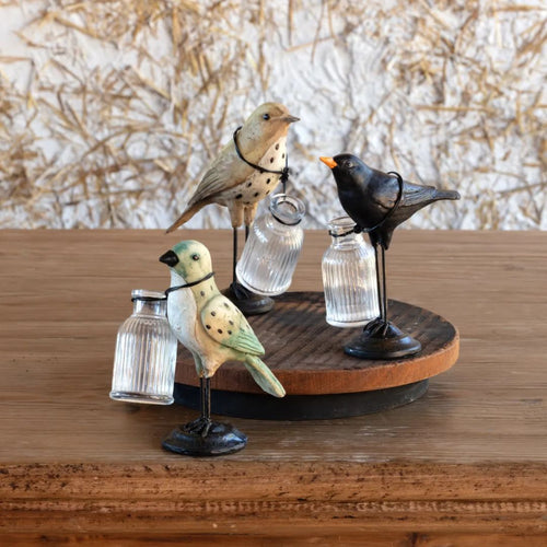 Bird Flower Holders - Assorted