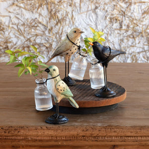 Bird Flower Holders - Assorted