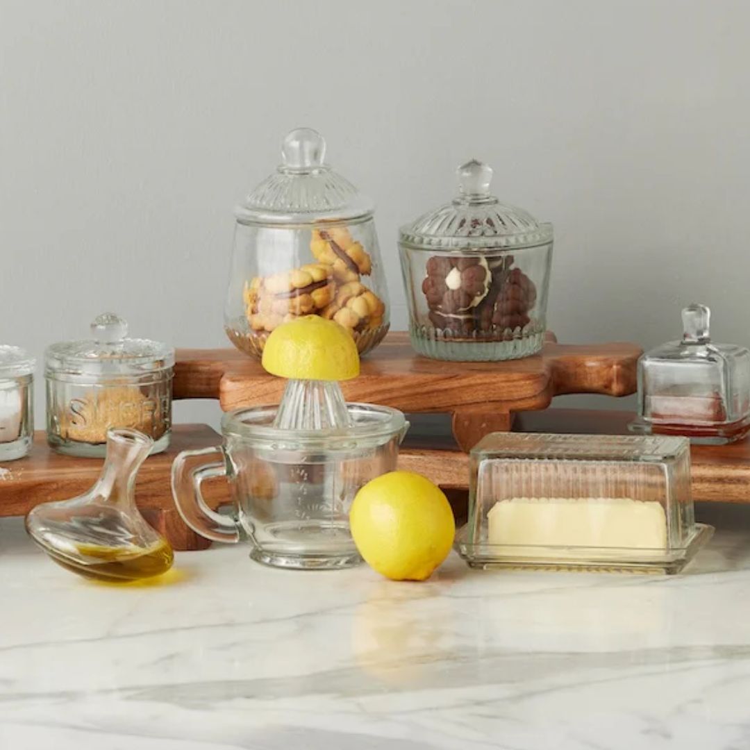 Cozy Cottage Bistro Biscuit Jar - Thumbnail 3