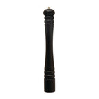 Black Rubberwood Salt & Pepper Mill – 20" Modern Grinder
