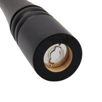 Black Rubberwood Salt & Pepper Mill – 20" Modern Grinder