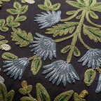 Blue & Green Wildflowers Lumbar Pillow - 13x21"