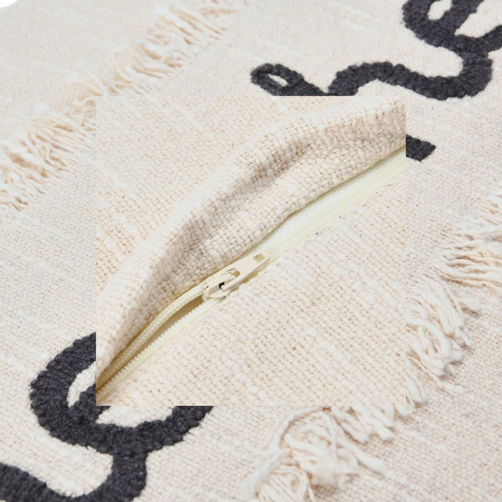 Lumbar Pillow - with "Breathe" print