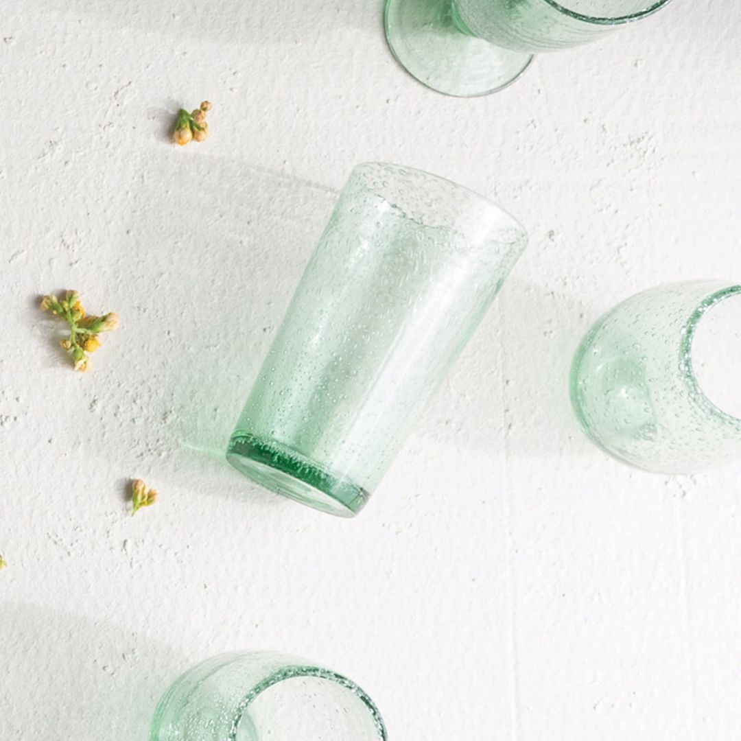 Bubble Drinking Glass