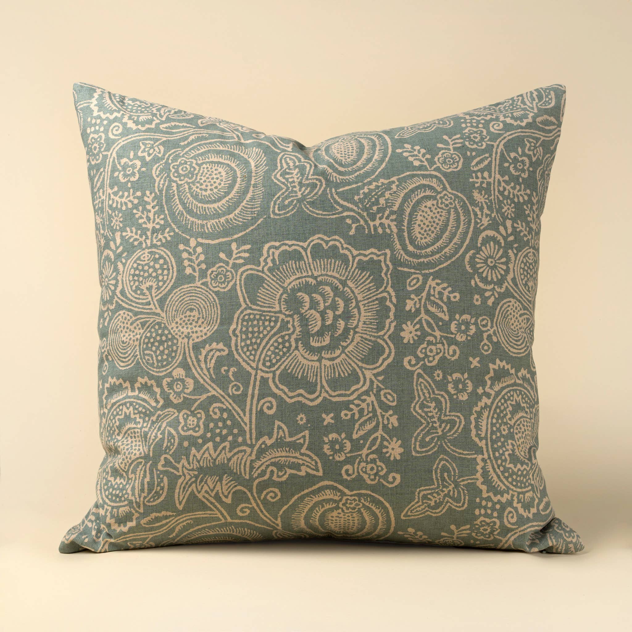 24x24 Eden Pillow-Slate Blue