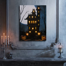 Battery Operated Lighted Wall Art - Haunted Mansion