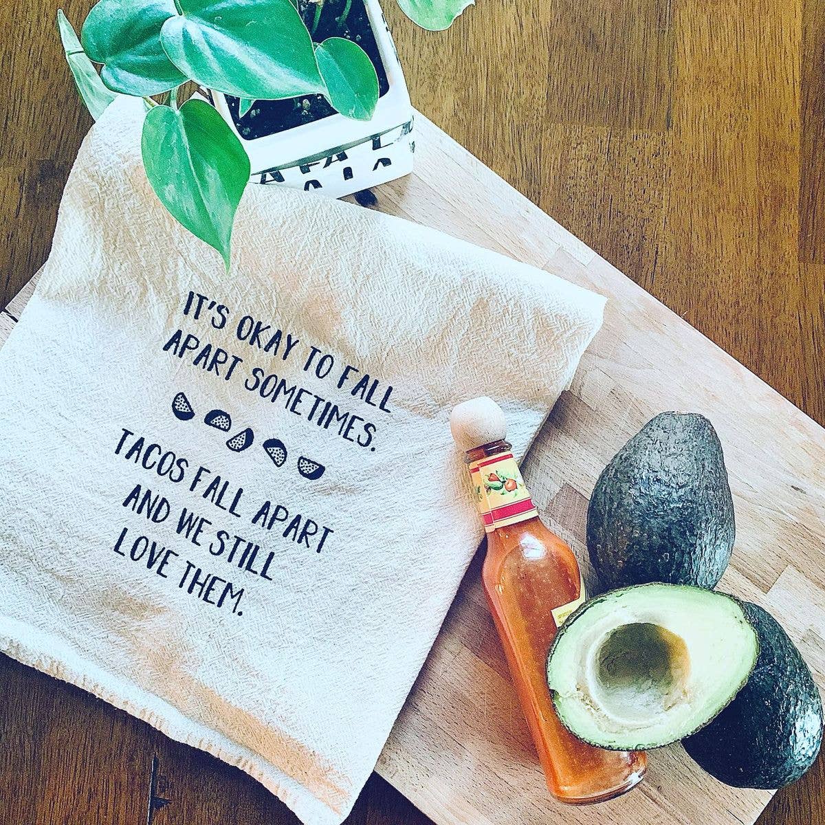 Being Friends With You Tea Towel