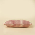 21x12 Red Ticking Pillow