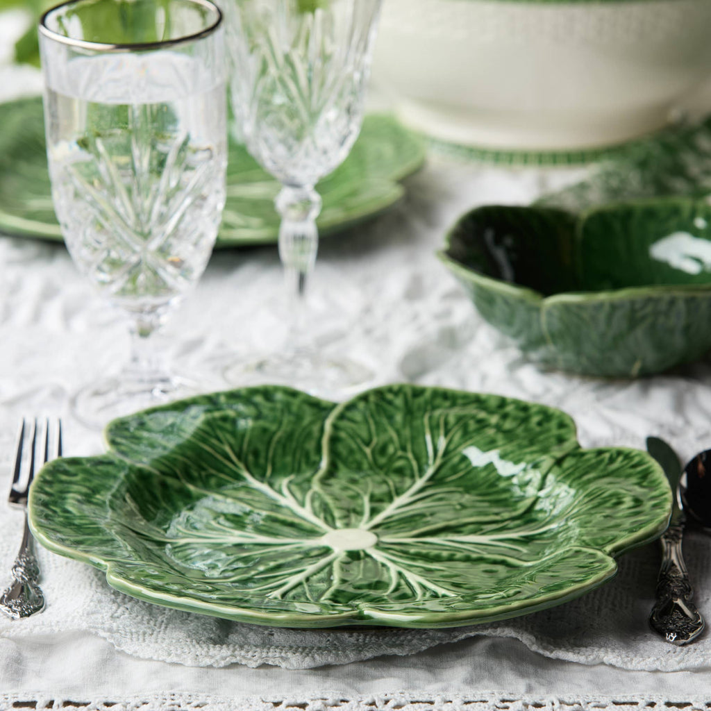 Le Jardin Cabbage Dinner Plate 11in