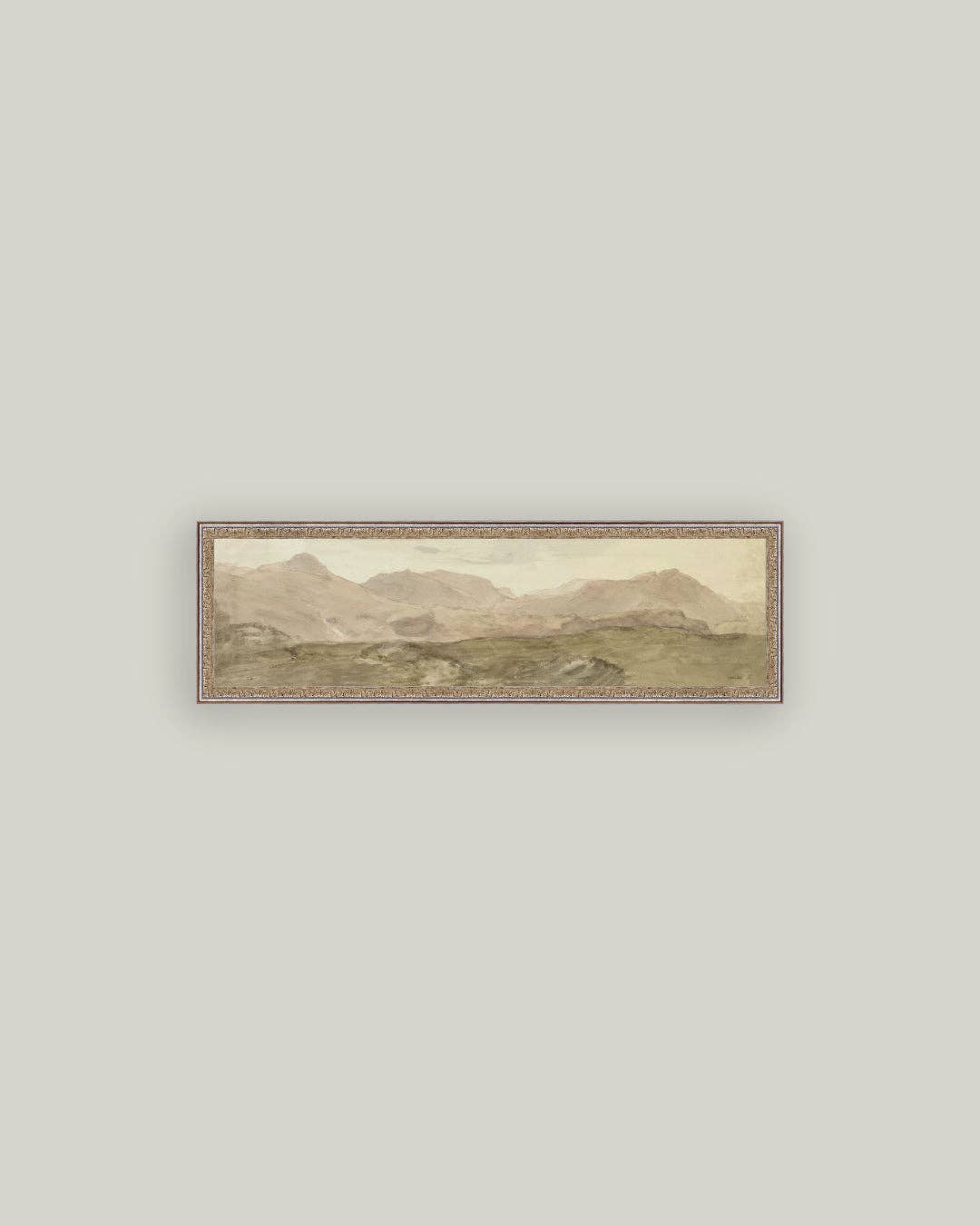View from the top of Honister Crag Framed