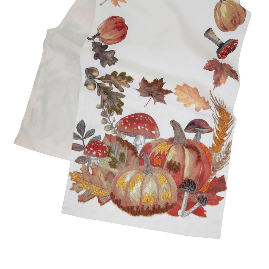 Fall Pumpkins Table Runner