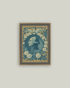 Portrait Wreathed in Blue