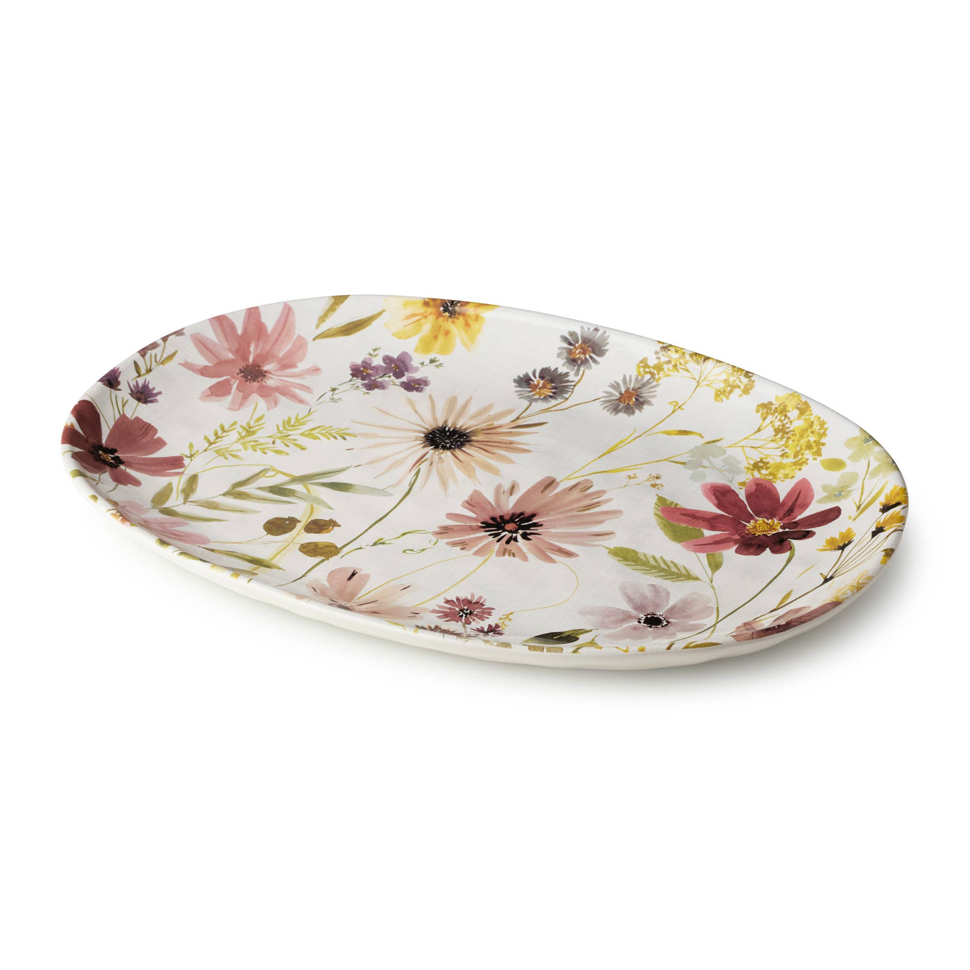 Wildflowers Oval Platter