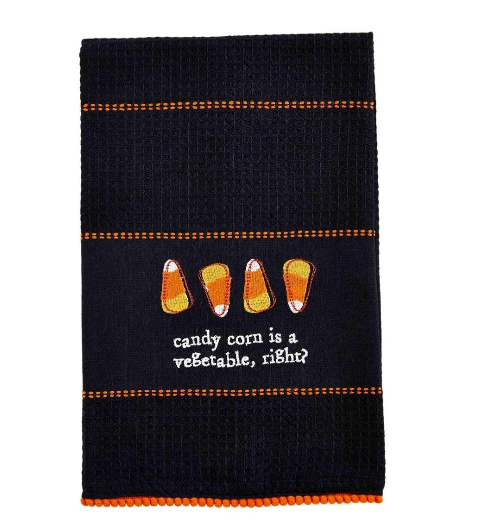 Candy Halloween Waffle Towel