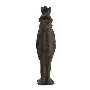 Cast Iron Kissing Frog Prince Figurine