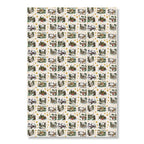 Nutcracker Christmas Wrapping Paper Book