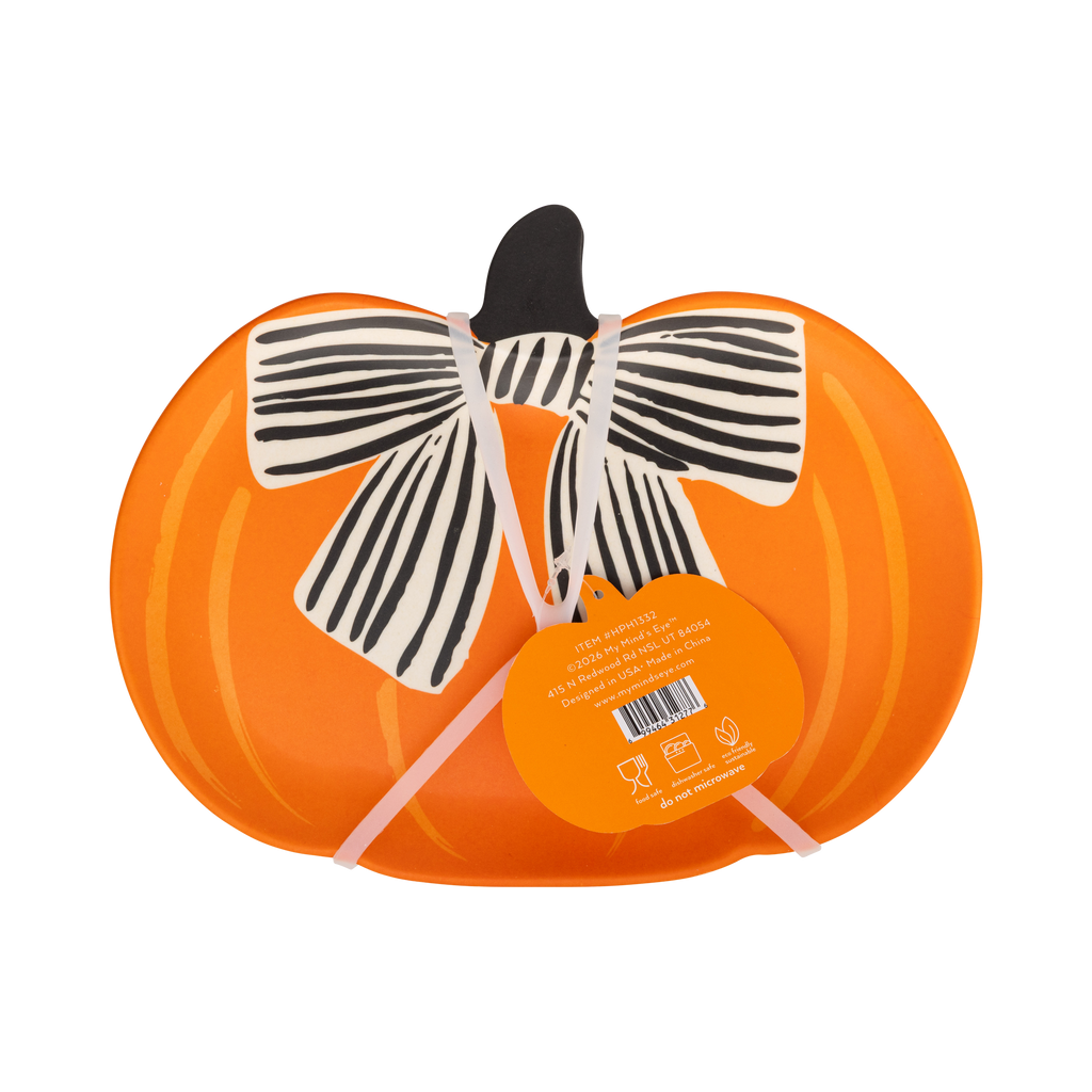 Pumpkin Bamboo Plates S4
