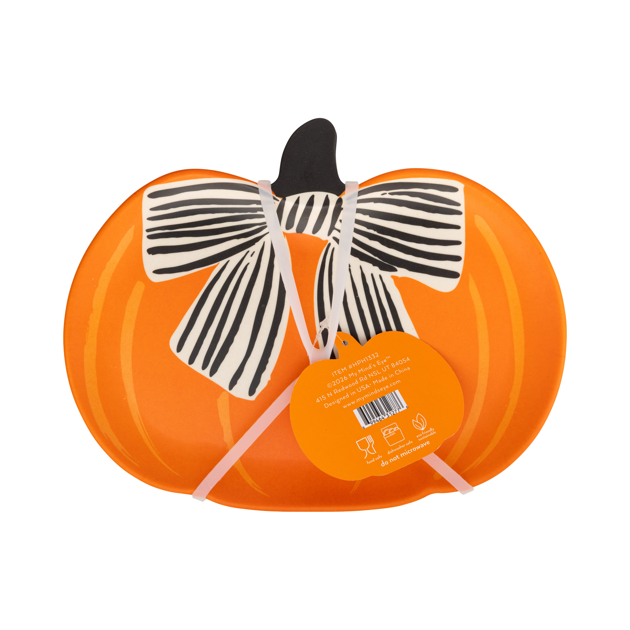 Pumpkin Bamboo Plates S4
