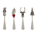 Holiday Toile Metal Christmas Spreader